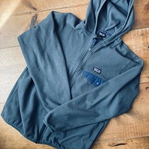 Patagonia Kids Fleece Jacket, unisex, size 14